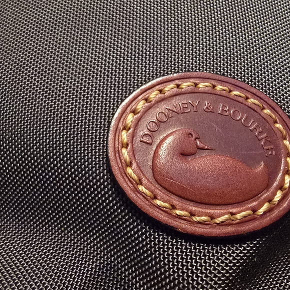 Dooney & Bourke Green With Brown Leather Accents  Crossbody Bag NEW - Picture 5 of 14